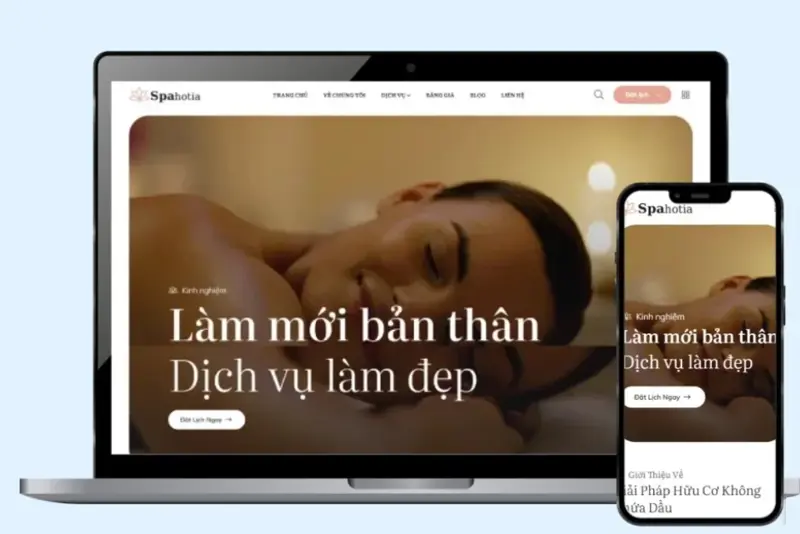 Hình ảnh bài viết: Top 5 Mẫu website Spa chuyên nghiệp – Thiết kế chuẩn SEO cho dịch vụ làm đẹp